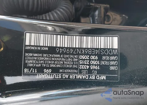 2019 Mercedes-Benz Cla 250 из США, поврежденный, VIN WDDSJ4EB6KN749646